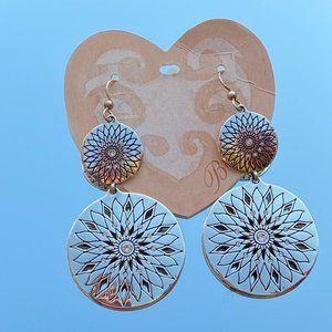 silver dangly earrings